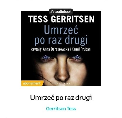 Zrzut ekranu pokazujący książkę Gerritsen w aplikacji Empik Premium Empik Go